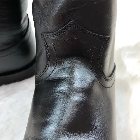 Justin Men Leather Boots Style #3133 size 9