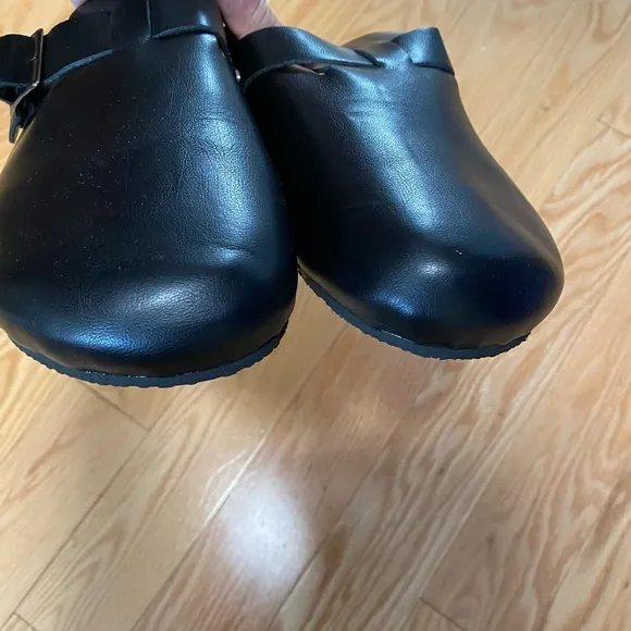 JW Anderson NWOT black leather mule clogs