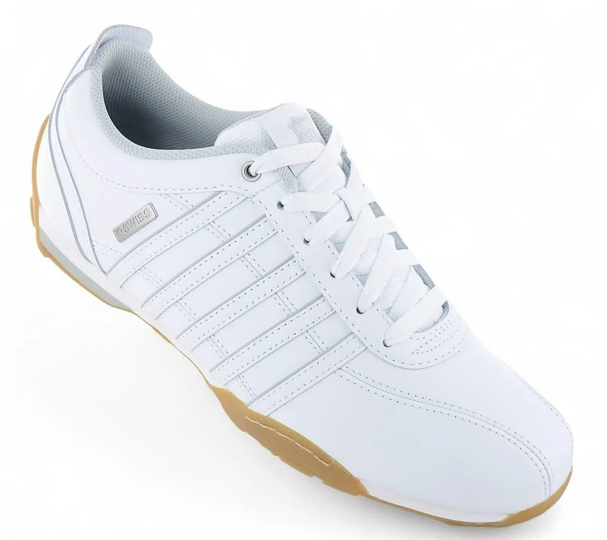 K-Swiss Arvee 1.5 Leather - Herren Sneakers Schuhe Leder Weiß 02453-960-M