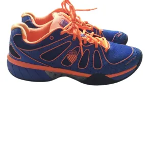 K-Swiss Blue and Orange Athletic Shoes