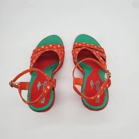 KANGAROOS Ester Espadrilles Wedge Size 7 Shoes