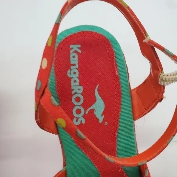 KANGAROOS Ester Espadrilles Wedge Size 7 Shoes