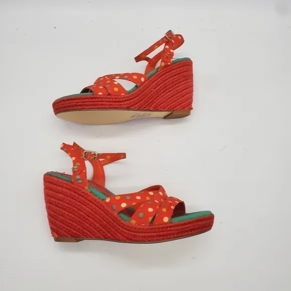 KANGAROOS Ester Espadrilles Wedge Size 7 Shoes