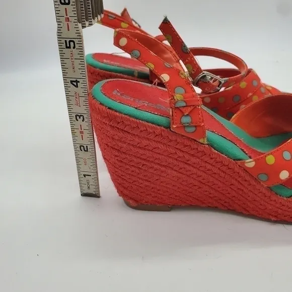 KANGAROOS Ester Espadrilles Wedge Size 7 Shoes