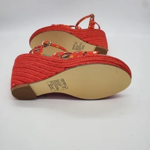 KANGAROOS Ester Espadrilles Wedge Size 7 Shoes