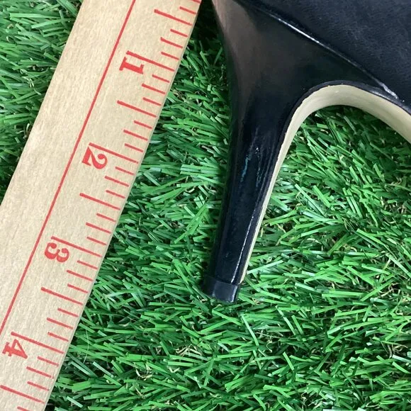 Kate Spade Casey Heels Black Leather 9.5M