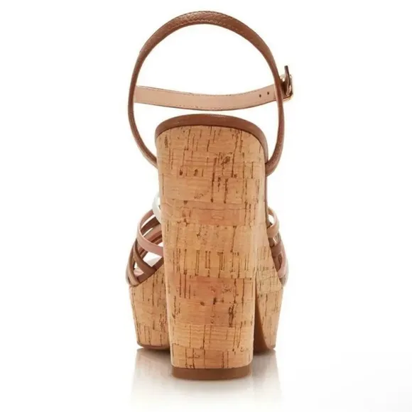 KATE SPADE Glow Multi Toast Platform Sandals