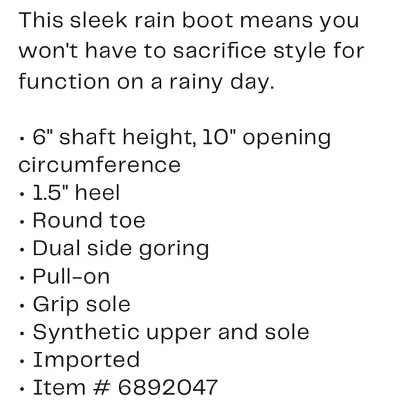Kate Spade Soltice rain boots