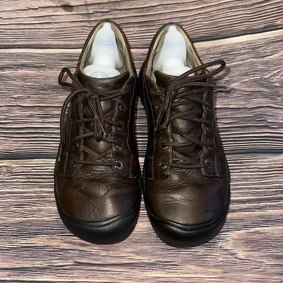 Keen Alki Lace Up leather Men's Shoes Size 9.5