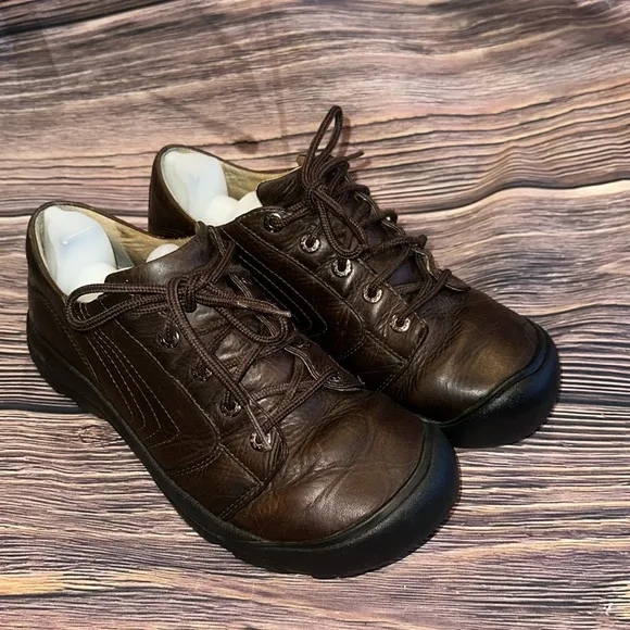 Keen Alki Lace Up leather Men's Shoes Size 9.5