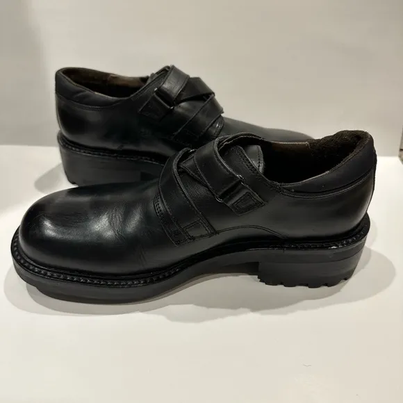 Kenneth Cole Men's Italian Leather Chunky Derby shoes