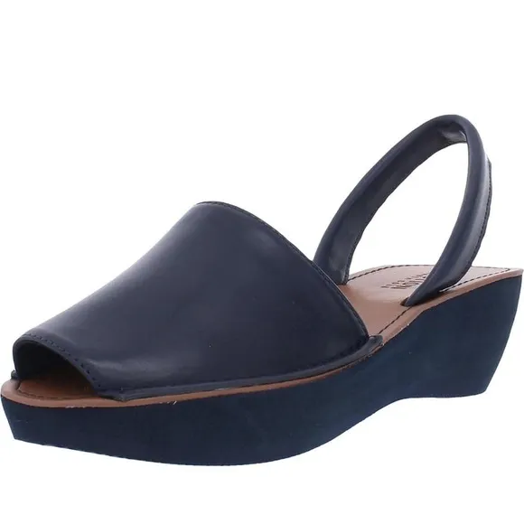 Kenneth Cole REACTION Women's Fine Glass Slingback Platform Sandal Size 9 Shoes