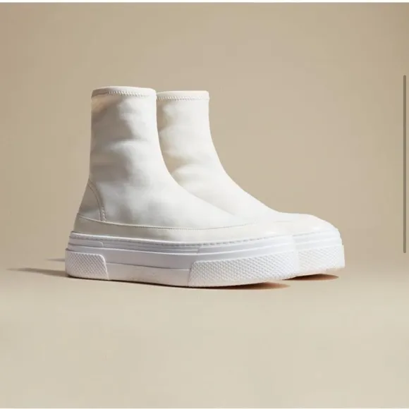 KHAITE Ludlow nylon high-top shoes
