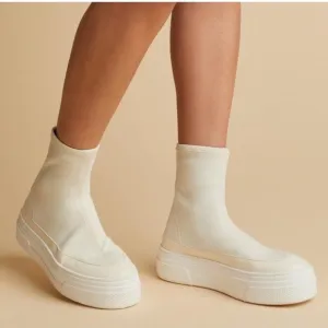 KHAITE Ludlow nylon high-top shoes