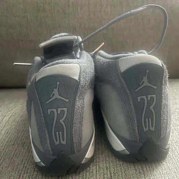 Kids Grey Jordan Shoes