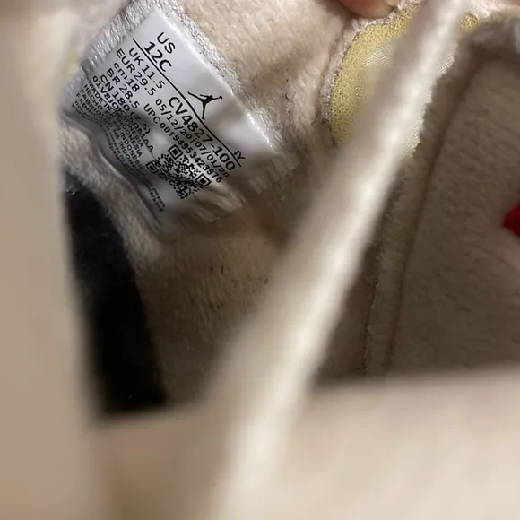 Kids Jordan 5 Retro  Off-White Sail