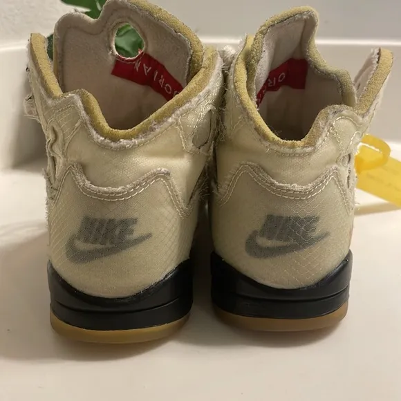 Kids Jordan 5 Retro  Off-White Sail
