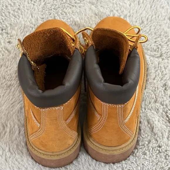 Kids Tan Timberland Boots - 3.5Y