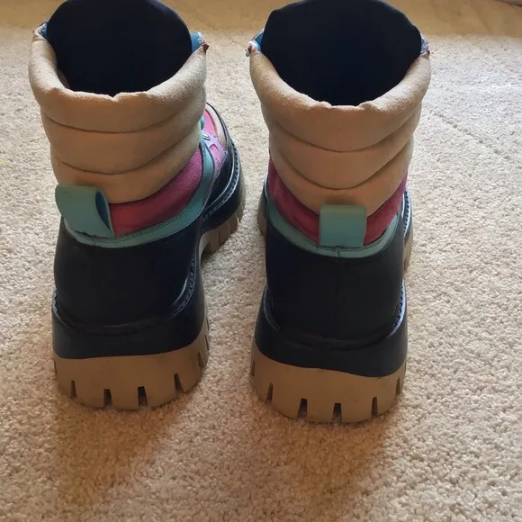 KOI PEACE CRAFT COLORBLOCK BOOTS