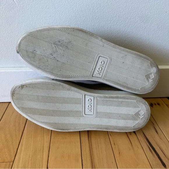 Koio Italian Crafted Tan Garuda Slip On Shoes Men Size 9 Italian Luxury shoe