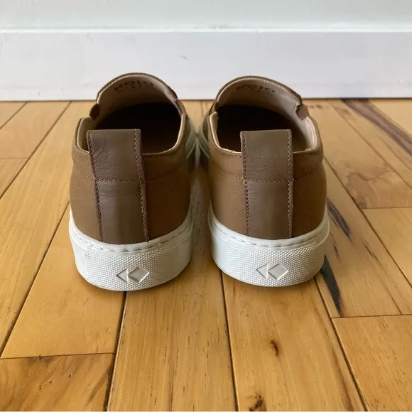 Koio Italian Crafted Tan Garuda Slip On Shoes Men Size 9 Italian Luxury shoe