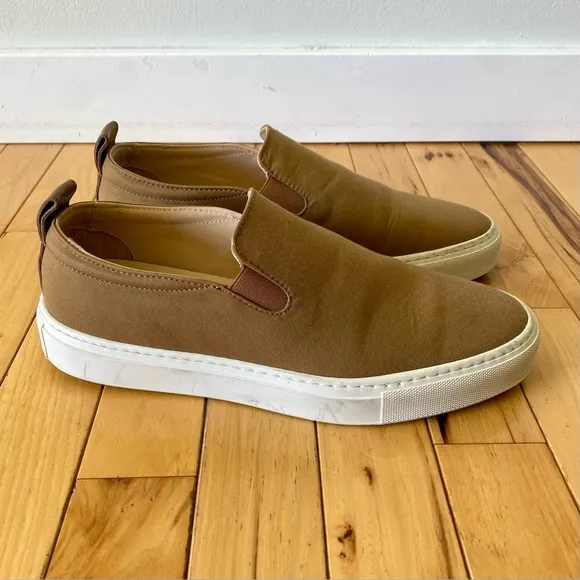 Koio Italian Crafted Tan Garuda Slip On Shoes Men Size 9 Italian Luxury shoe
