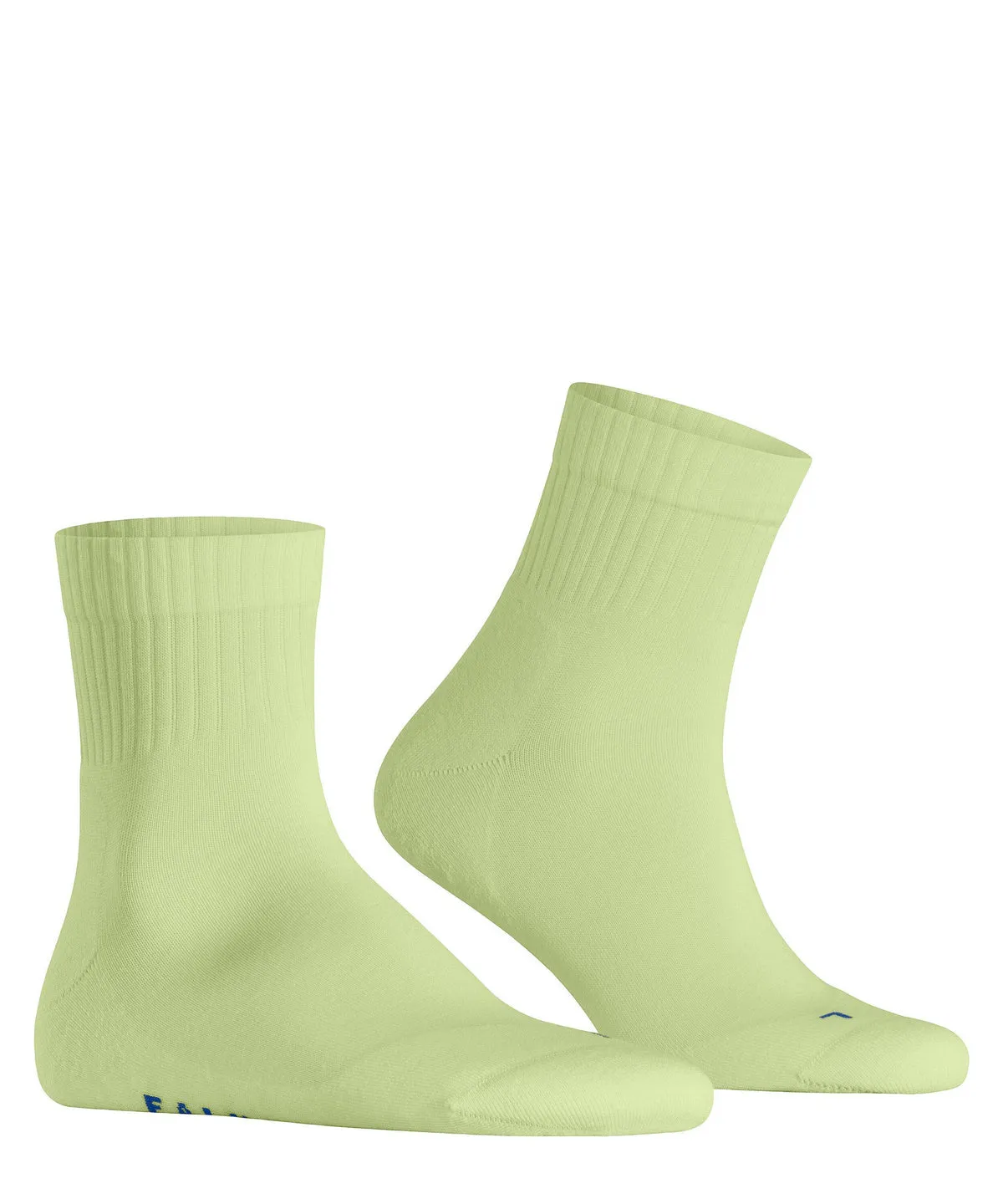 Korte Crewsocks met rib 16624 7498 Lemon