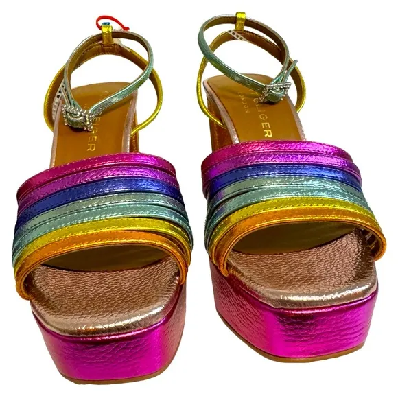 Kurt Geiger of London PIERRA Platform Sandals - READ DESCRIPTION FOR SIZING