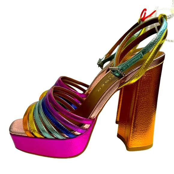 Kurt Geiger of London PIERRA Platform Sandals - READ DESCRIPTION FOR SIZING
