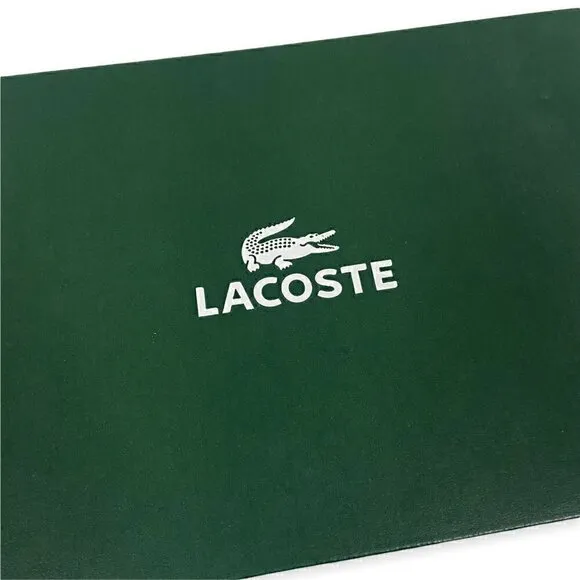 Lacoste IZOD Leather Venta MR Sneakers White/Spartan Green Size 8​​​​​​​​​​​​​​