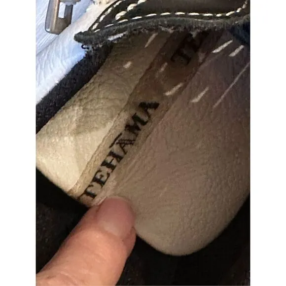 Ladies Tehama leather golf shoes