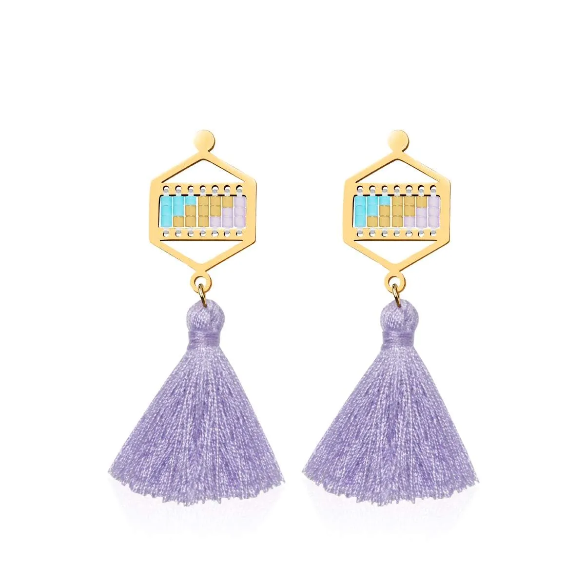 Laguna Niguel | 18k Gold | Boho Fringe Earrings