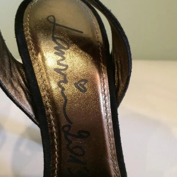 Lanvin Ankle Strap Suede Leather Sandal NEW 36.5EU