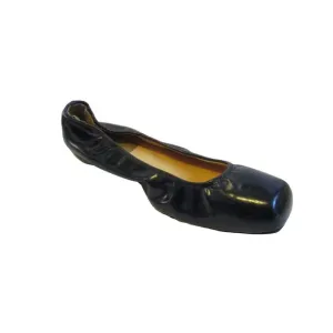 Lanvin Black River 2007 Ballet Flats Patent Leather Slip On Shoes