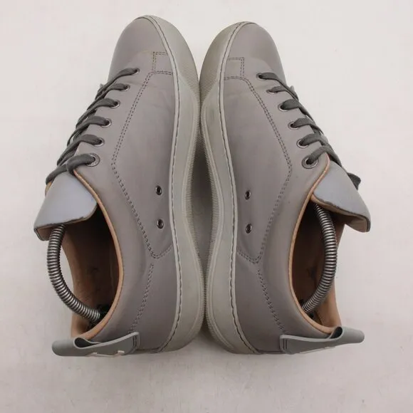 Lanvin Men's Size UK 7 Grey Leather Casual Sneakers Lace Up Shoes