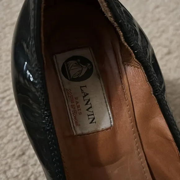 Lanvin wedge shoes