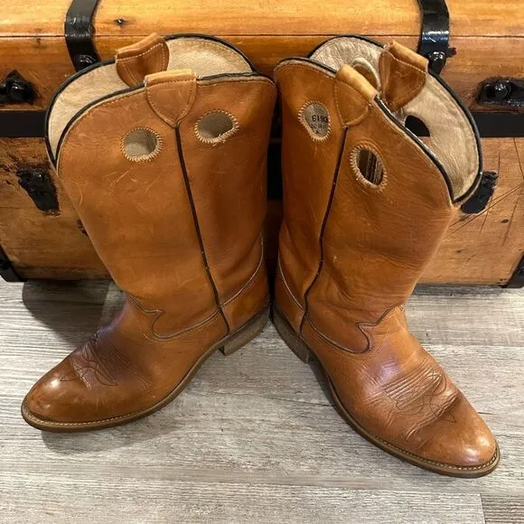 Laredo Men's Western Cowboy Boots 2509 Size 10 EE