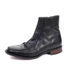 Laredo Richmond Black Leather Side Zip Boot Mens Sz 8.5D Shoes
