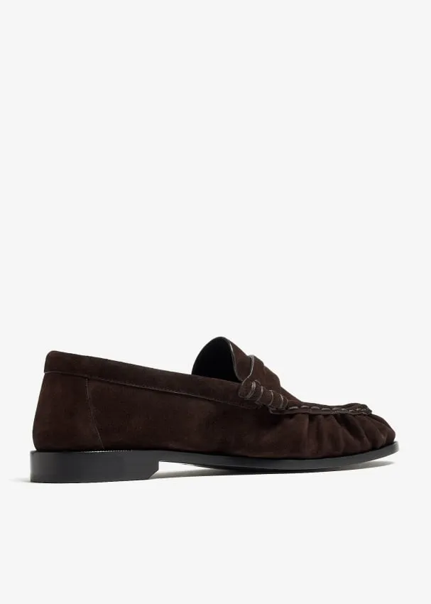 Le Penny 15 Loafer Dark Chocolate Suede