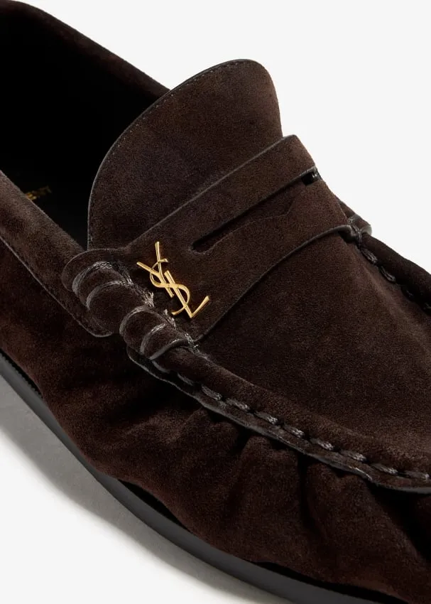 Le Penny 15 Loafer Dark Chocolate Suede