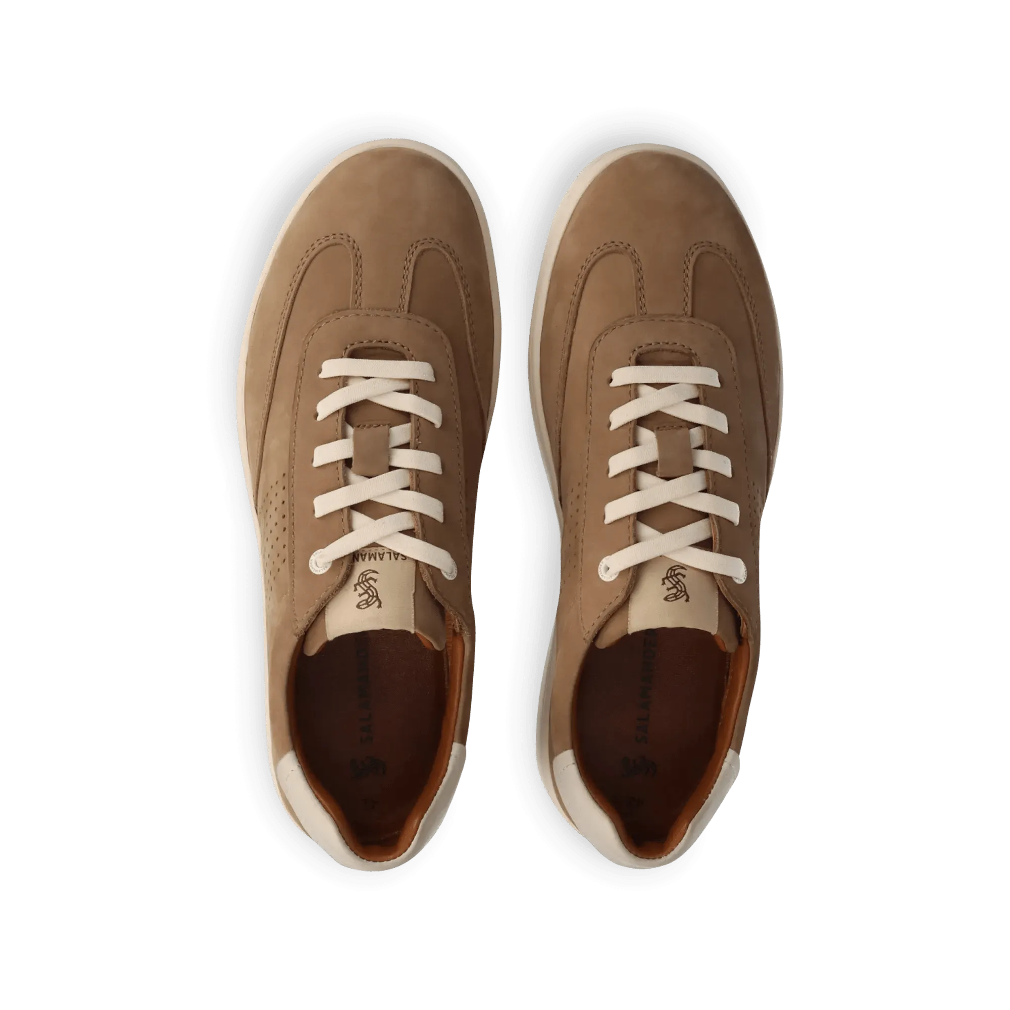 Leder Sneaker beige