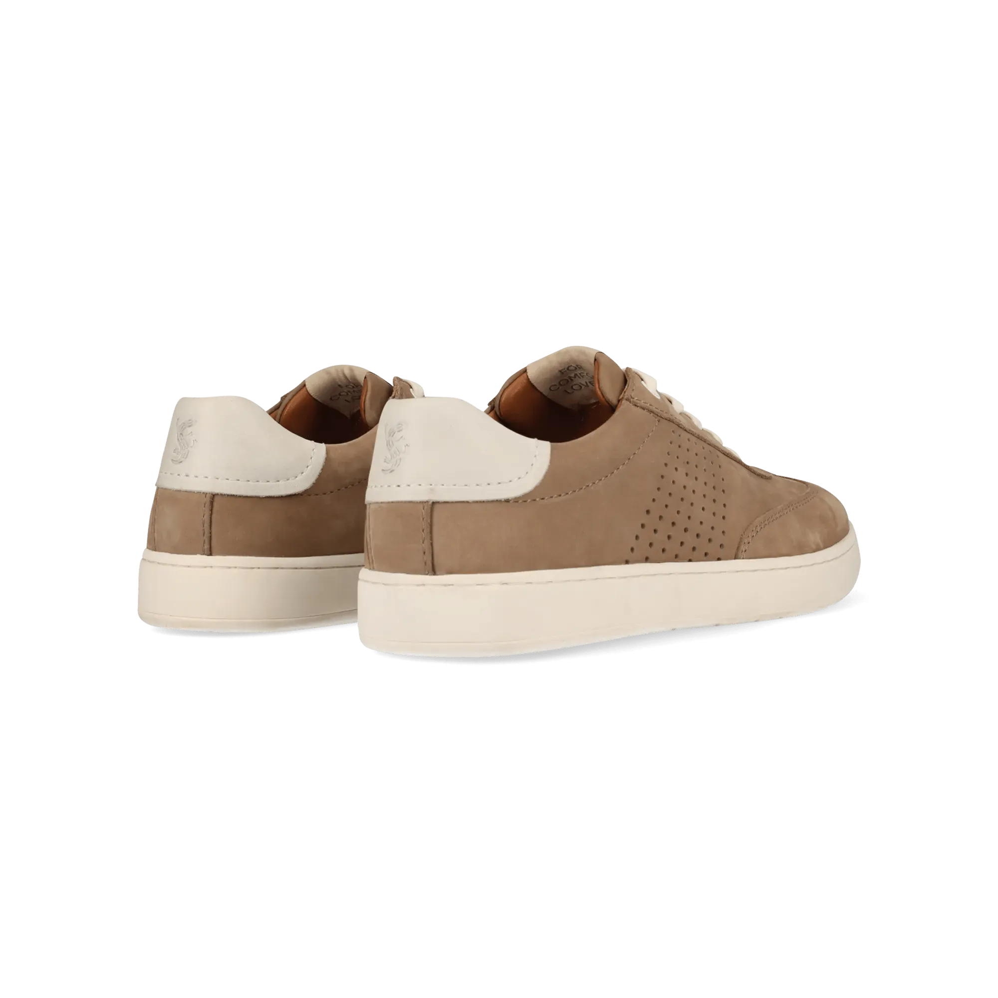 Leder Sneaker beige