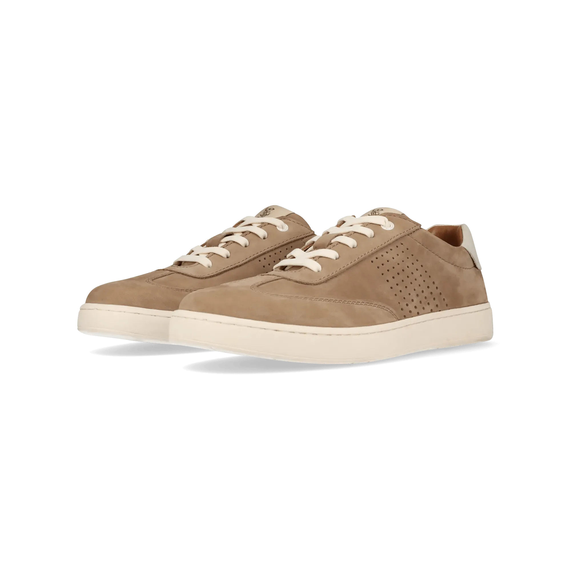 Leder Sneaker beige