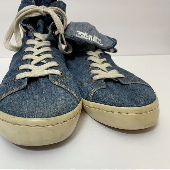 Levi’s Men’s Convertible Denim High Top Sneakers