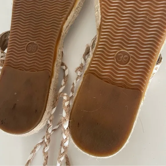 Like new Johnny Was X Antik Batik Tori Sandals Espadrilles Size 39 $200