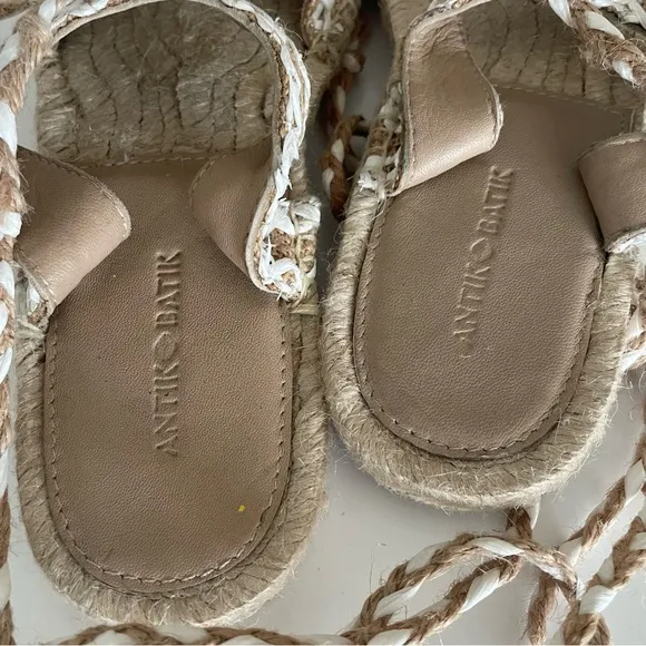 Like new Johnny Was X Antik Batik Tori Sandals Espadrilles Size 39 $200