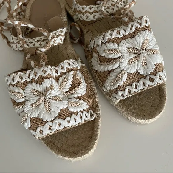 Like new Johnny Was X Antik Batik Tori Sandals Espadrilles Size 39 $200