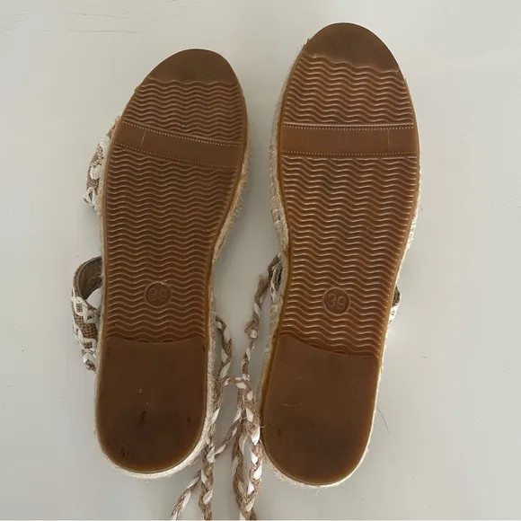 Like new Johnny Was X Antik Batik Tori Sandals Espadrilles Size 39 $200