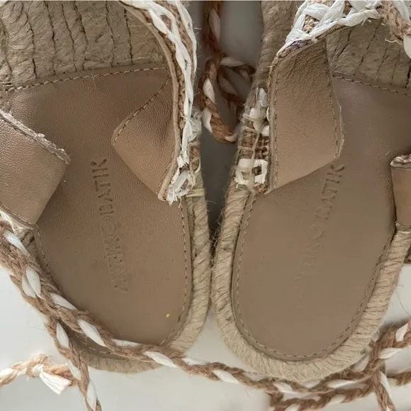 Like new Johnny Was X Antik Batik Tori Sandals Espadrilles Size 39 $200