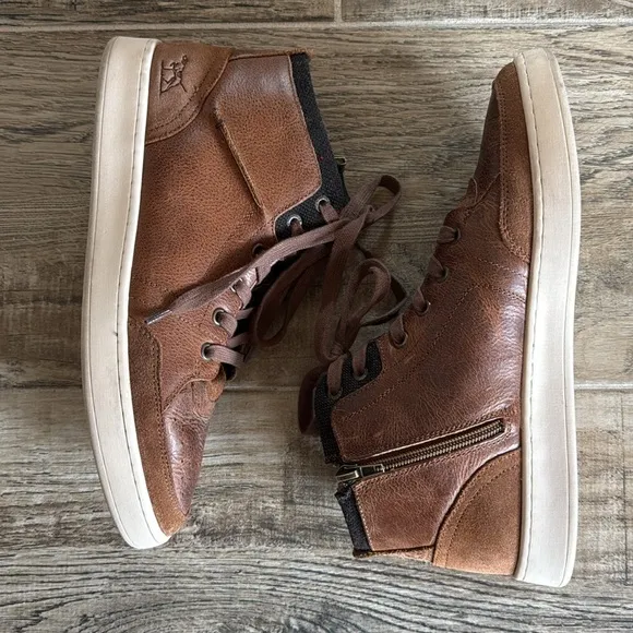 Like new! {Rodd &amp; Gunn} Men's Sussex High Street Leather High-Top Sneakers
